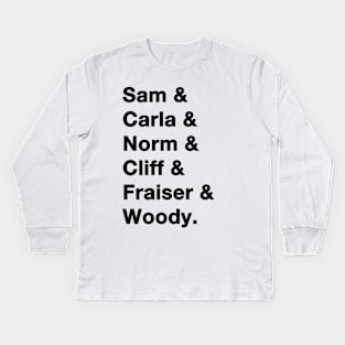 Cheers Names Kids Long Sleeve T-Shirt